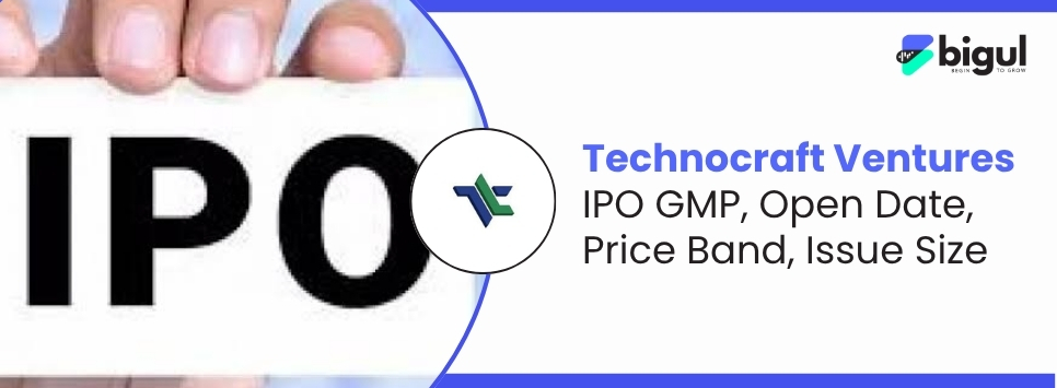 Technocraft Ventures IPO 2026 highlighting GMP, price band, issue size, lot size, allotment and listing date.